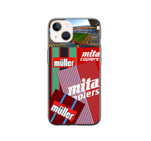 Load image into Gallery viewer, Aston Villa Retro Shirt Collage Protective Premium Hard Rubber Silicone Phone Case Cover