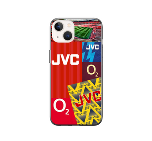 Ars North London Retro Shirt Collage Protective Premium Hard Rubber Silicone Phone Case Cover