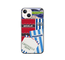 Load image into Gallery viewer, Huddersfield Retro Shirt Collage Protective Premium Hard Rubber Silicone Phone Case Cover