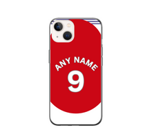 Load image into Gallery viewer, Ars North London 2024-2025 Home Football Shirt (choose any Name and Number) Protective Premium Rubber Silicone Phone Case