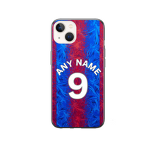 Load image into Gallery viewer, Crystal Palace 2024-2025 Home Football Shirt (choose any Name and Number) Protective Premium Rubber Silicone Phone Case