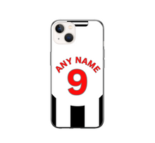 Load image into Gallery viewer, Newcastle United 2024-2025 Home Football Shirt (choose any Name and Number) Protective Premium Rubber Silicone Phone Case