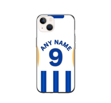 Load image into Gallery viewer, Brighton 2024-2025 Home Football Shirt (choose any Name and Number) Protective Premium Rubber Silicone Phone Case