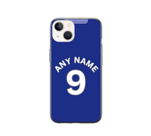 Load image into Gallery viewer, Everton 2024-2025 Home Football Shirt (choose any Name and Number) Protective Premium Rubber Silicone Phone Case