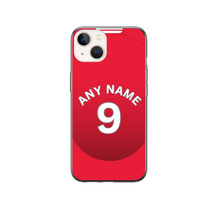 Load image into Gallery viewer, Man Utd 2024-2025 Home Football Shirt (choose any Name and Number) Protective Premium Rubber Silicone Phone Case