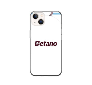 Aston Villa 2024/25 Away Shirt Protective Premium Hard Rubber Silicone Phone Case Cover