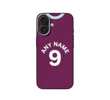 Load image into Gallery viewer, Burnley 2025-2026 Home Football Shirt (choose any Name and Number) Protective Premium Rubber Silicone Phone Case