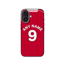 Load image into Gallery viewer, Wrexham 2025-2026 Home Football Shirt (choose any Name and Number) Protective Premium Rubber Silicone Phone Case