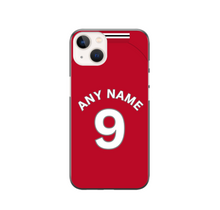 Load image into Gallery viewer, Man Utd 2026-2027 Home Football Shirt (choose any Name and Number) Protective Premium Rubber Silicone Phone Case