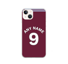 Load image into Gallery viewer, Aston Villa 2026/27 Home Football Shirt (choose any Name and Number) Protective Premium Rubber Silicone Phone Case