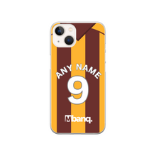 Load image into Gallery viewer, Bradford City 2026-2027 Home Football Shirt (choose any Name and Number) Protective Premium Rubber Silicone Phone Case