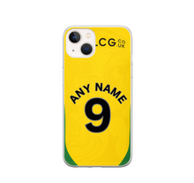 Load image into Gallery viewer, Norwich City 2026-2027 Home Football Shirt (choose any Name and Number) Protective Premium Rubber Silicone Phone Case