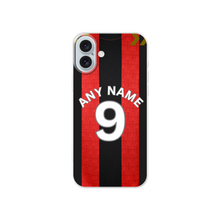 Load image into Gallery viewer, Bournemouth 2026-2027 Home Football Shirt (choose any Name and Number) Protective Premium Rubber Silicone Phone Case