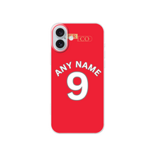 Load image into Gallery viewer, Middlesbrough 2026-2027 Home Football Shirt (choose any Name and Number) Protective Premium Rubber Silicone Phone Case