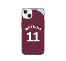 Load image into Gallery viewer, Aston Villa 2024-2025 Home Football Shirt (choose any Name and Number) Protective Premium Rubber Silicone Phone Case