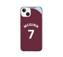 Load image into Gallery viewer, Aston Villa 2024-2025 Home Football Shirt (choose any Name and Number) Protective Premium Rubber Silicone Phone Case