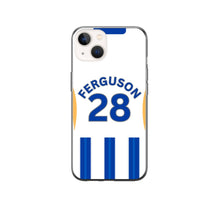 Load image into Gallery viewer, Brighton 2024-2025 Home Football Shirt (choose any Name and Number) Protective Premium Rubber Silicone Phone Case