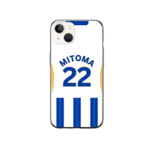 Load image into Gallery viewer, Brighton 2024-2025 Home Football Shirt (choose any Name and Number) Protective Premium Rubber Silicone Phone Case