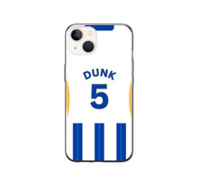 Load image into Gallery viewer, Brighton 2024-2025 Home Football Shirt (choose any Name and Number) Protective Premium Rubber Silicone Phone Case