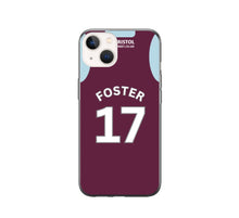 Load image into Gallery viewer, Burnley 2024-2025 Home Football Shirt (choose any Name and Number) Protective Premium Rubber Silicone Phone Case