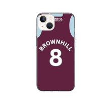 Load image into Gallery viewer, Burnley 2024-2025 Home Football Shirt (choose any Name and Number) Protective Premium Rubber Silicone Phone Case