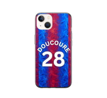 Load image into Gallery viewer, Crystal Palace 2024-2025 Home Football Shirt (choose any Name and Number) Protective Premium Rubber Silicone Phone Case
