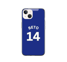 Load image into Gallery viewer, Everton 2024-2025 Home Football Shirt (choose any Name and Number) Protective Premium Rubber Silicone Phone Case