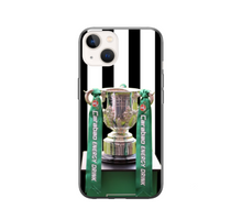 Load image into Gallery viewer, Newcastle United 2025 Cup Winners Protective Premium Hard Rubber Silicone Phone Case Cover