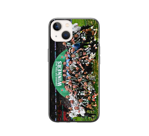 Newcastle United 2025 Cup Winners Protective Premium Hard Rubber Silicone Phone Case Cover