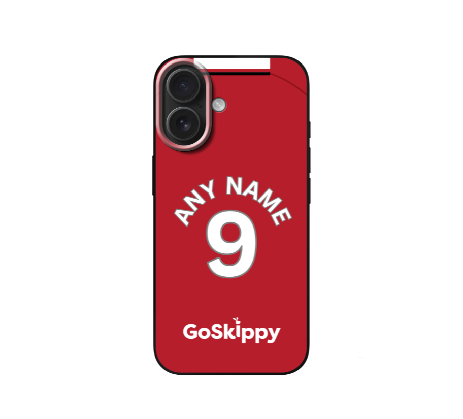 Bristol City 2025-2026 Home Football Shirt (choose any Name and Number) Protective Premium Rubber Silicone Phone Case