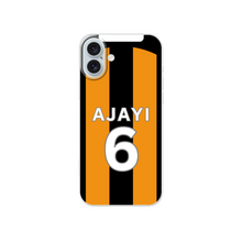 Load image into Gallery viewer, Hull 2026-2027 Home Football Shirt (choose any Name and Number) Protective Premium Rubber Silicone Phone Case
