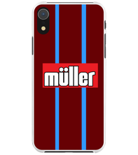 Load image into Gallery viewer, Aston Villa Retro Home Shirt Protective Premium Hard Rubber Silicone Phone Case Cover