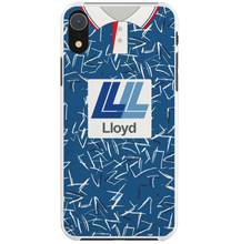 Load image into Gallery viewer, Carlisle United Retro Shirt Protective Premium Hard Rubber Silicone Phone Case Cover