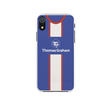 Load image into Gallery viewer, Carlisle United Retro Shirt Protective Premium Hard Rubber Silicone Phone Case Cover