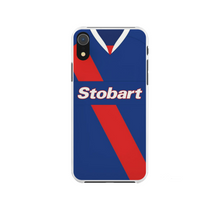 Load image into Gallery viewer, Carlisle United Retro Shirt Protective Premium Hard Rubber Silicone Phone Case Cover