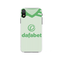 Load image into Gallery viewer, Glasgow Green &amp; White Away 2021 Rubber Premium Phone Case (Free P&amp;P)