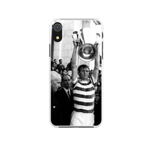 Load image into Gallery viewer, Glasgow Green &amp; White European Cup Hard Rubber Silicone Premium Phone Case (Free P&amp;P)