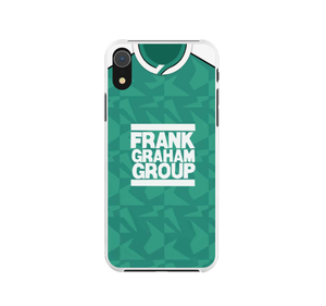 Hibs 1989 Home Retro Shirt Protective Premium Hard Rubber Silicone Phone Case Cover