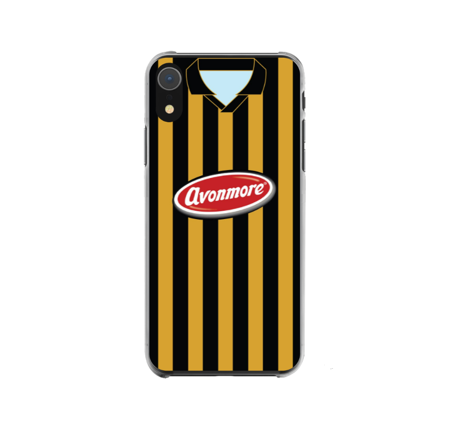 Kilkenny GAA Retro Shirt Rubber Premium Phone Case (Free P&P)