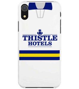 Leeds United Home Retro Football Shirt Protective Premium Hard Rubber Silicone Phone Case Cover