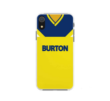 Load image into Gallery viewer, Leeds Away Retro Shirt Protective Premium Hard Rubber Silicone Phone Case Cover