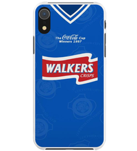 Load image into Gallery viewer, Leicester City Home Retro Football Shirt Protective Premium Rubber Silicone Phone Case Cover