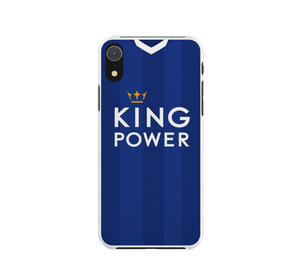 Leicester City Home Retro Football Shirt Protective Premium Rubber Silicone Phone Case Cover