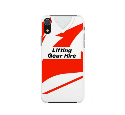 Leigh Rugby Retro Shirt Hard Rubber Premium Phone Case (Free P&P)