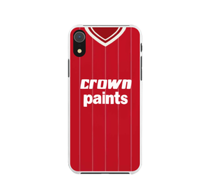 Liverpool 1982 Home Shirt Protective Premium Hard Rubber Silicone Phone Case Cover