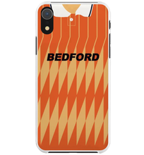 Load image into Gallery viewer, Luton Town Retro Shirt Protective Premium Hard Rubber Silicone Phone Case Cover