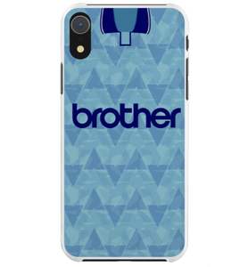 Man City Retro Shirt Protective Premium Hard Rubber Silicone Phone Case Cover