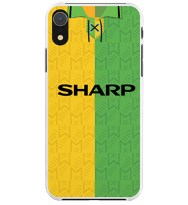 Man Utd Away 1992 Protective Premium Hard Rubber Silicone Phone Case Cover