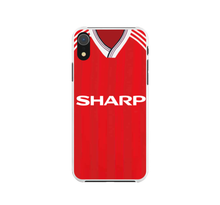 Load image into Gallery viewer, Man Utd Home 1988 Protective Premium Hard Rubber Silicone Phone Case Cover