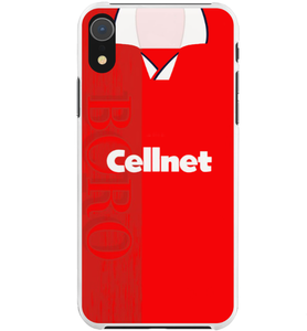 Middlesbrough Retro Football Shirt Protective Premium Hard Rubber Silicone Phone Case Cover